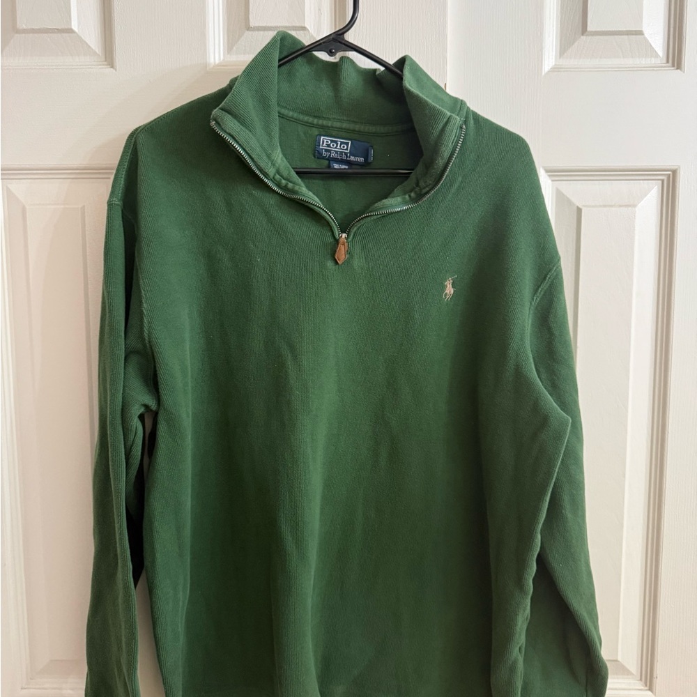 Polo by Ralph Lauren Green Crewneck Sweater